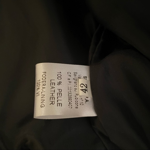 Siste’s Leather Vest IT 42 - Picture 4 of 4